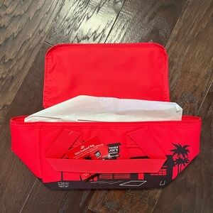 Trader Joe’s Mini Cooler Bag Tote - Red